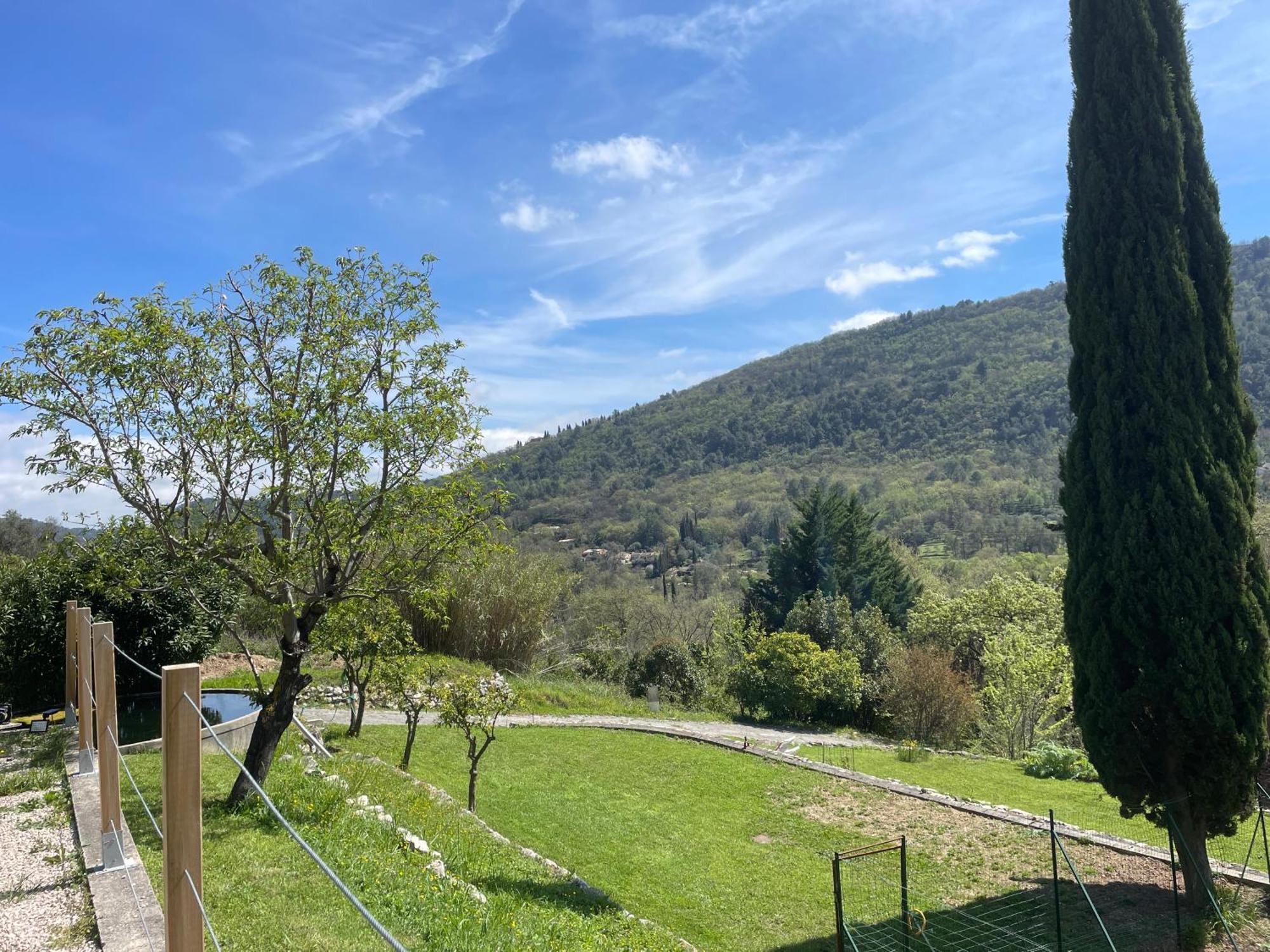 Luva D'Azur, Rez De Villa Le Riou - Le Vallon Le Bar-sur-Loup Екстер'єр фото