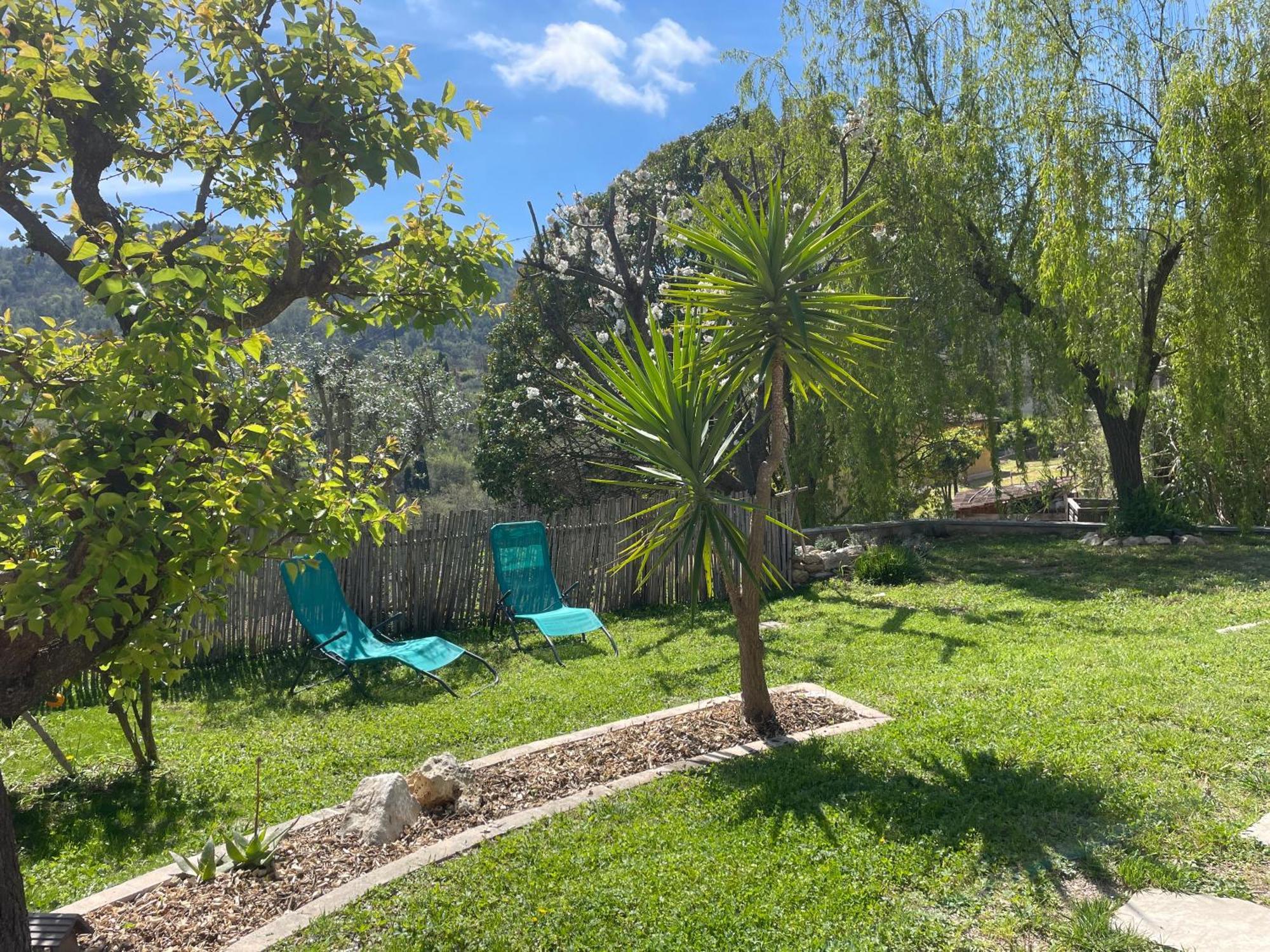 Luva D'Azur, Rez De Villa Le Riou - Le Vallon Le Bar-sur-Loup Екстер'єр фото