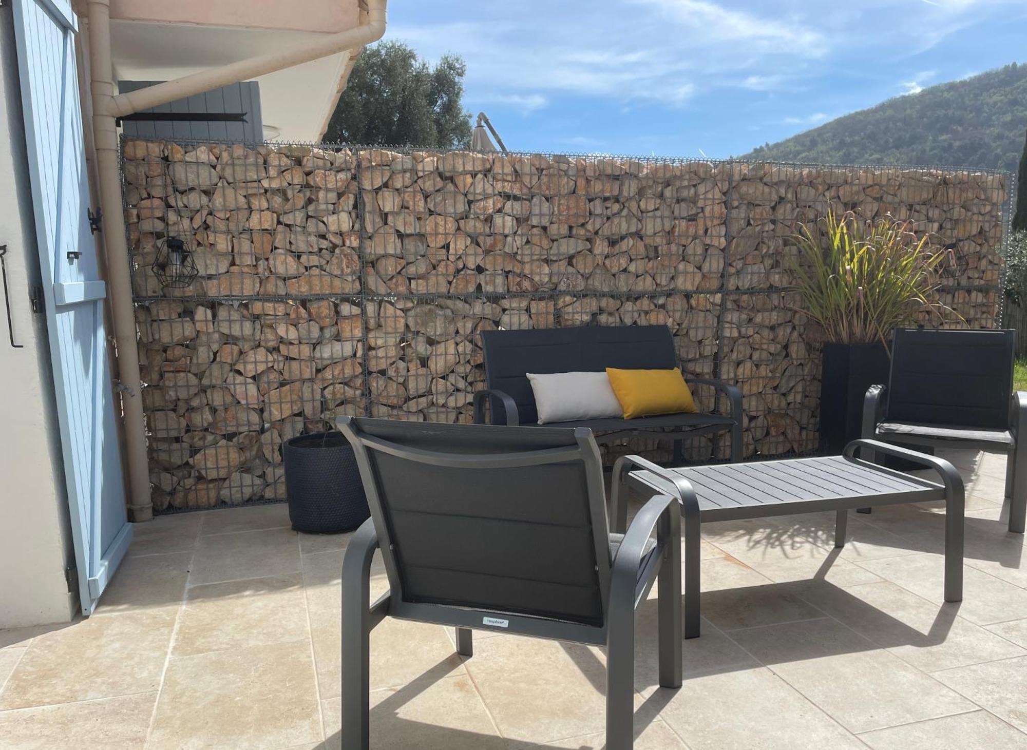 Luva D'Azur, Rez De Villa Le Riou - Le Vallon Le Bar-sur-Loup Екстер'єр фото