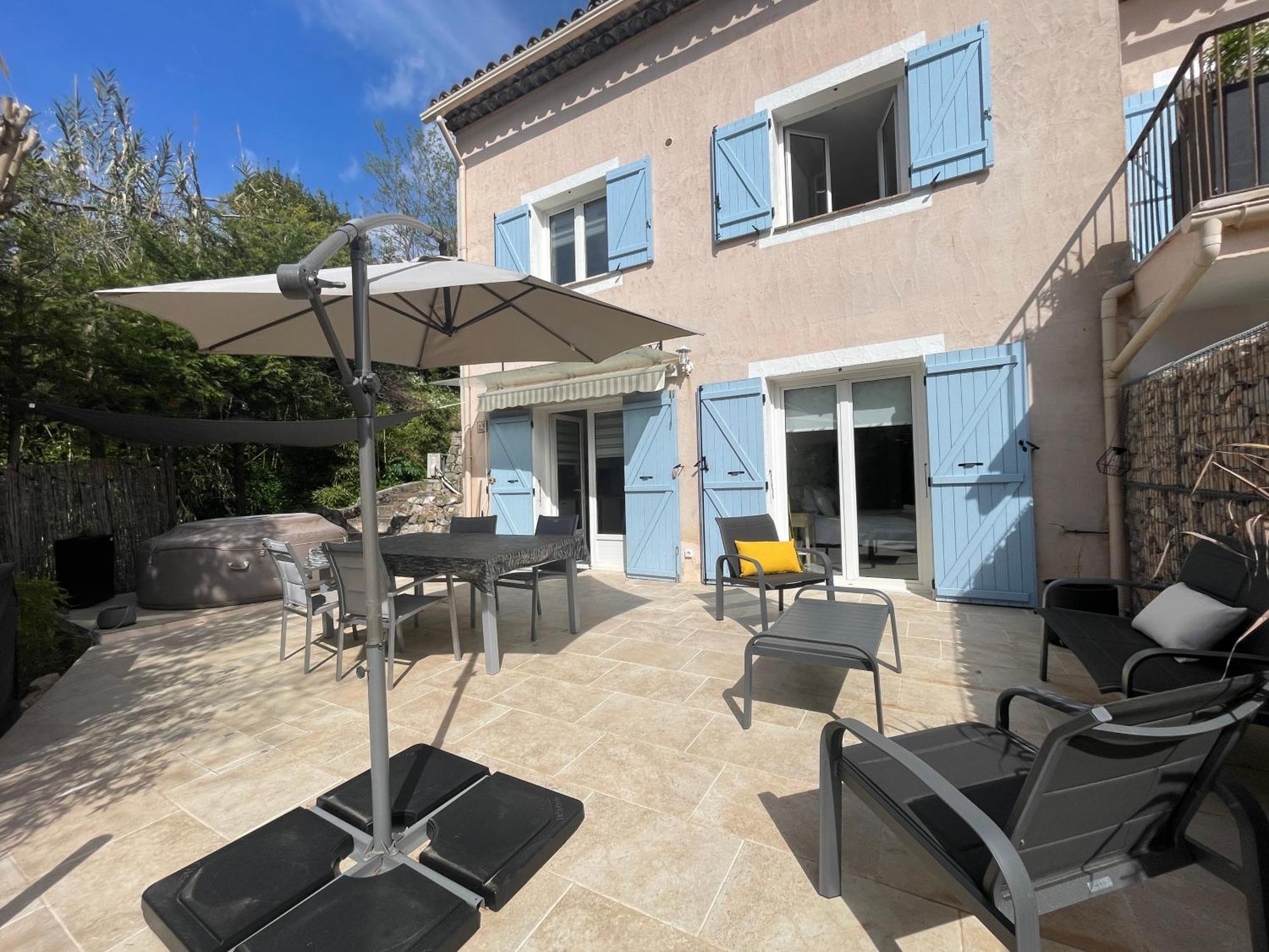 Luva D'Azur, Rez De Villa Le Riou - Le Vallon Le Bar-sur-Loup Екстер'єр фото