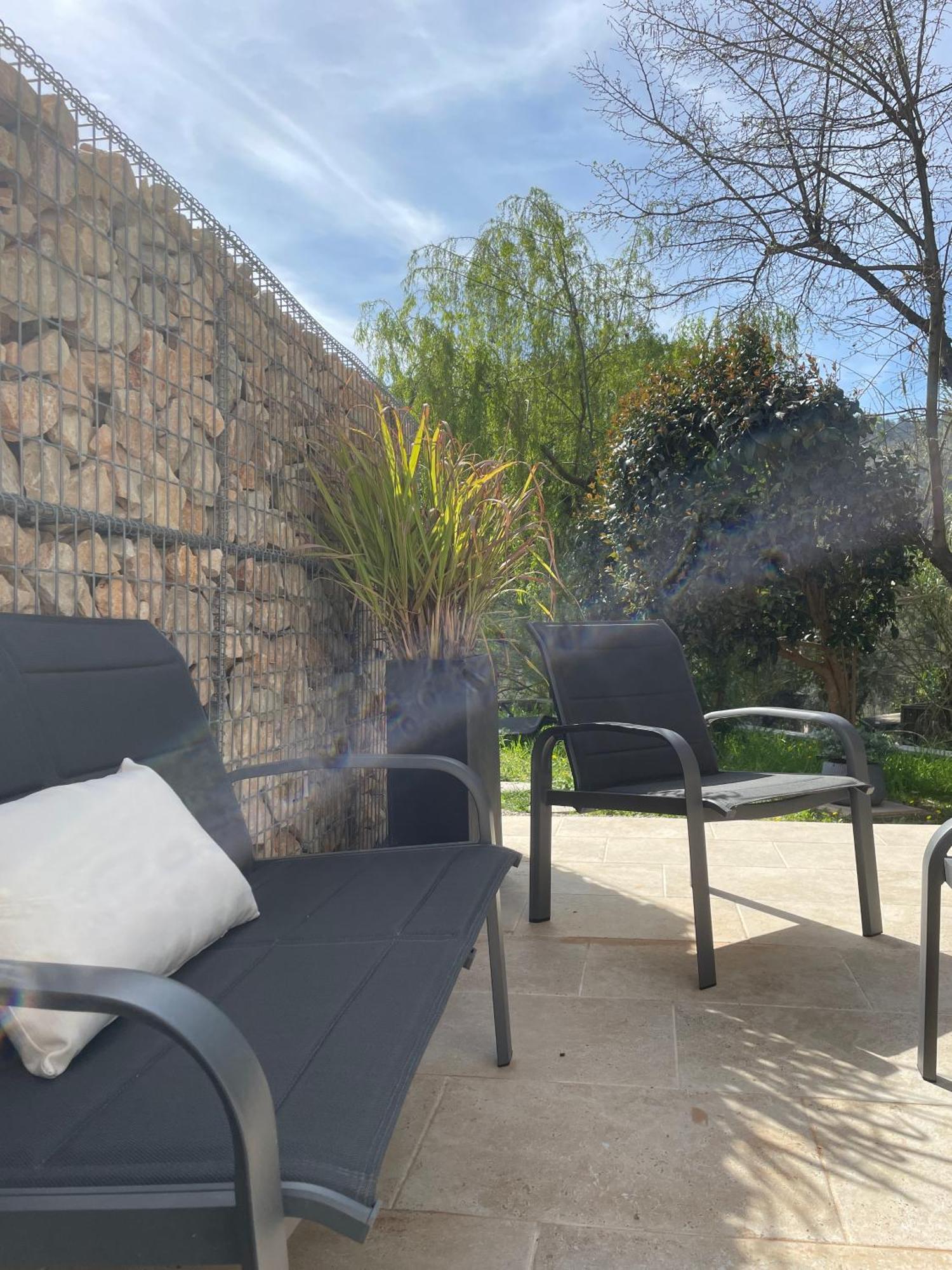 Luva D'Azur, Rez De Villa Le Riou - Le Vallon Le Bar-sur-Loup Екстер'єр фото
