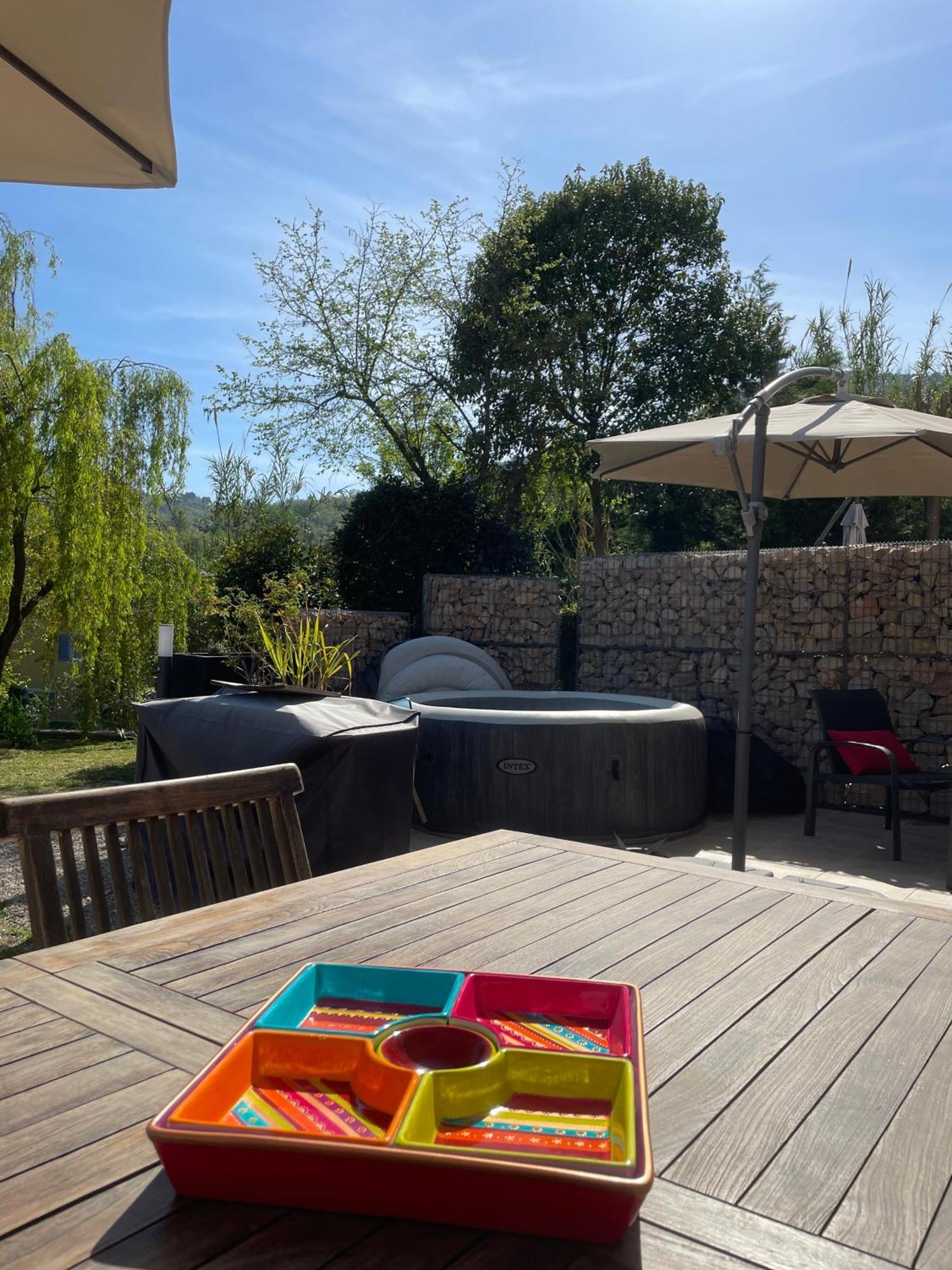 Luva D'Azur, Rez De Villa Le Riou - Le Vallon Le Bar-sur-Loup Екстер'єр фото
