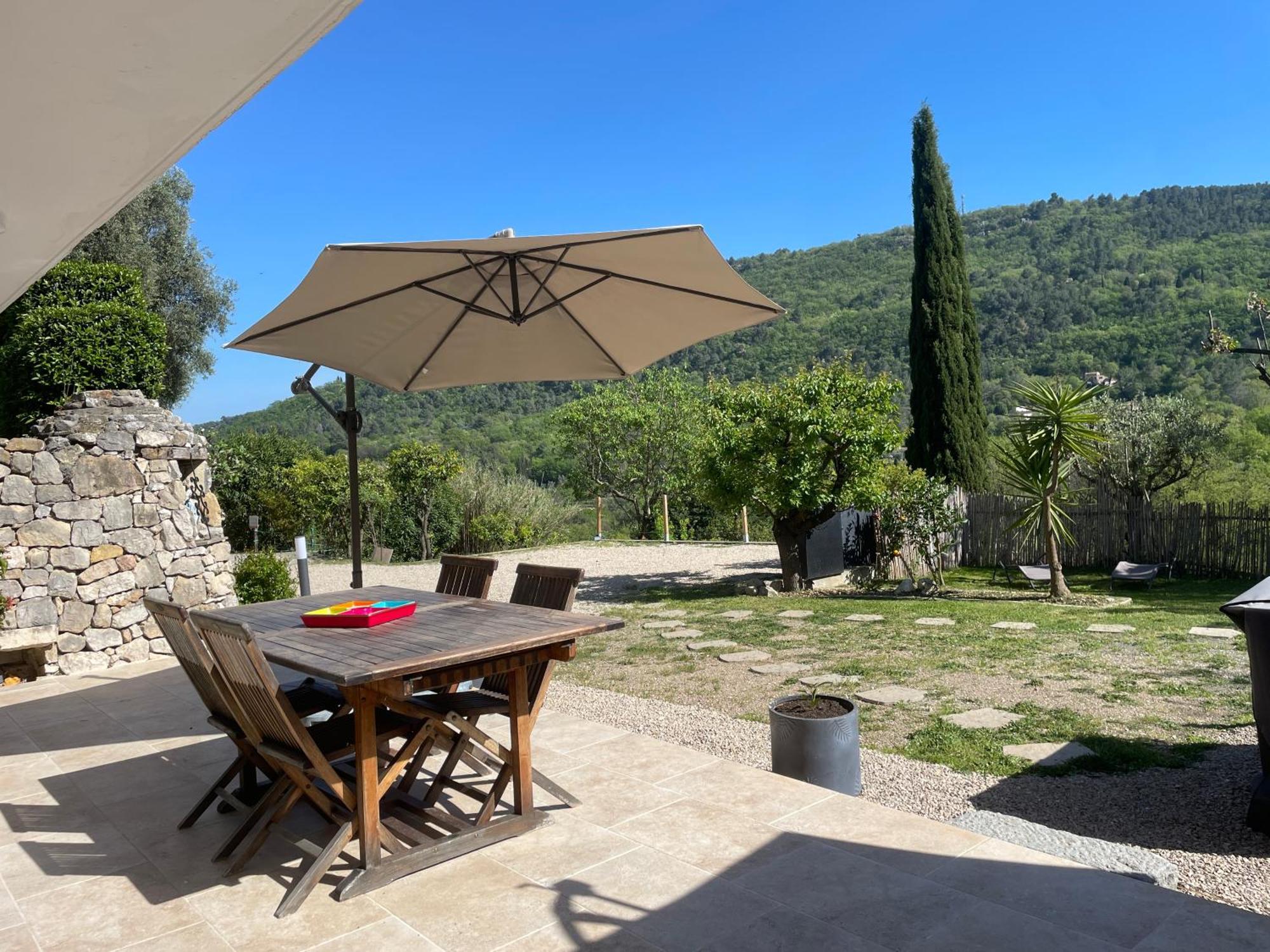 Luva D'Azur, Rez De Villa Le Riou - Le Vallon Le Bar-sur-Loup Екстер'єр фото