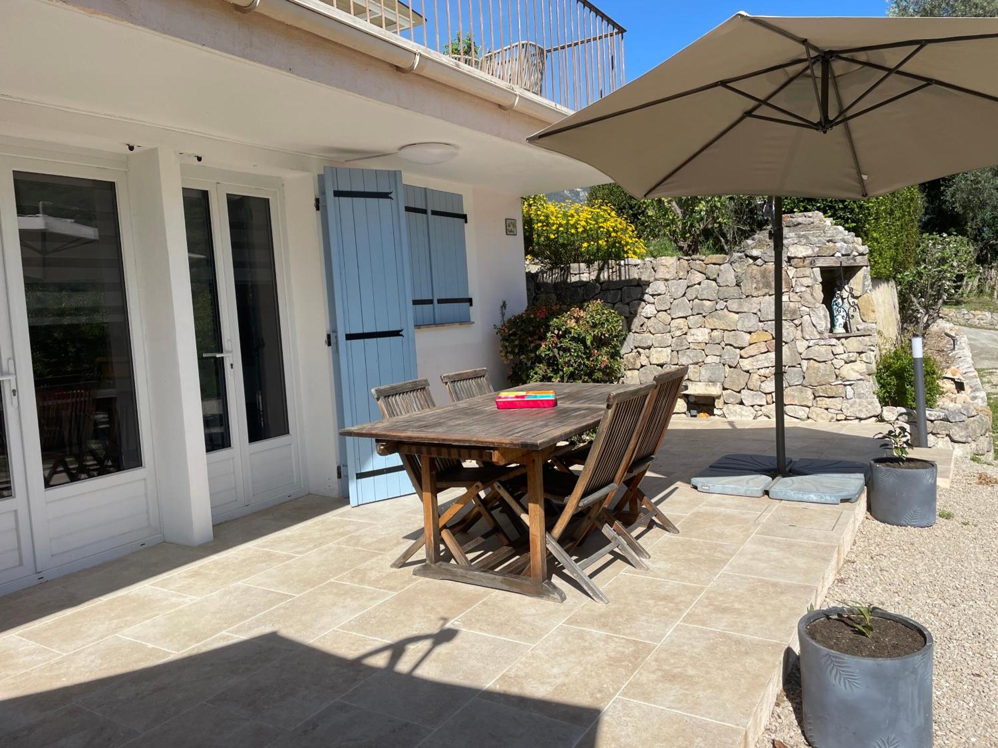 Luva D'Azur, Rez De Villa Le Riou - Le Vallon Le Bar-sur-Loup Екстер'єр фото