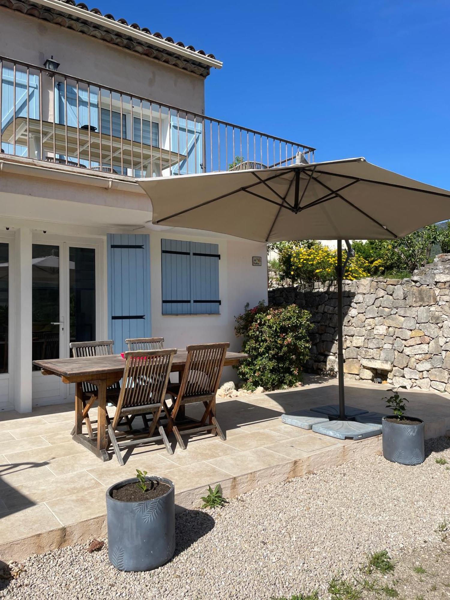 Luva D'Azur, Rez De Villa Le Riou - Le Vallon Le Bar-sur-Loup Екстер'єр фото