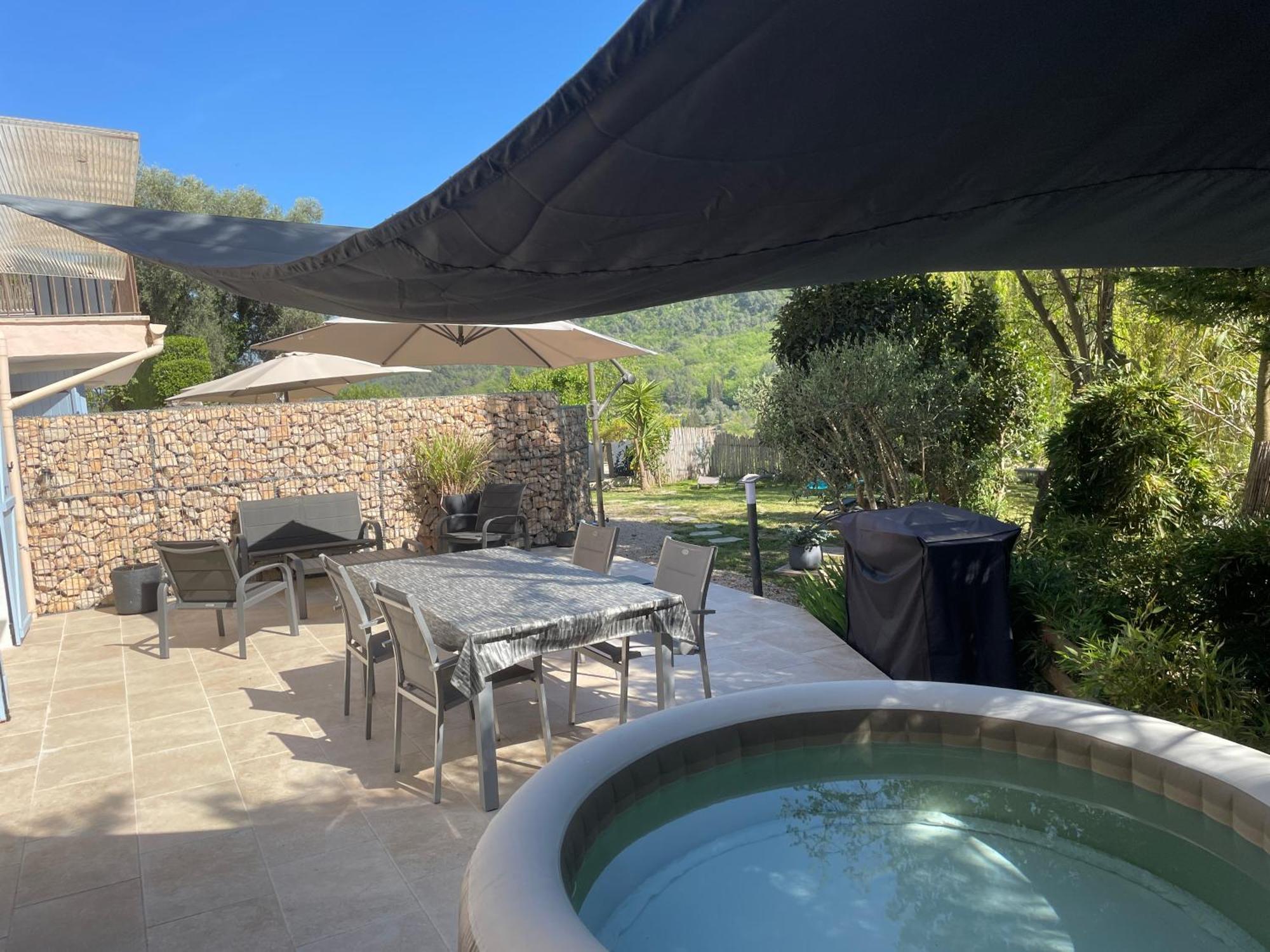 Luva D'Azur, Rez De Villa Le Riou - Le Vallon Le Bar-sur-Loup Екстер'єр фото