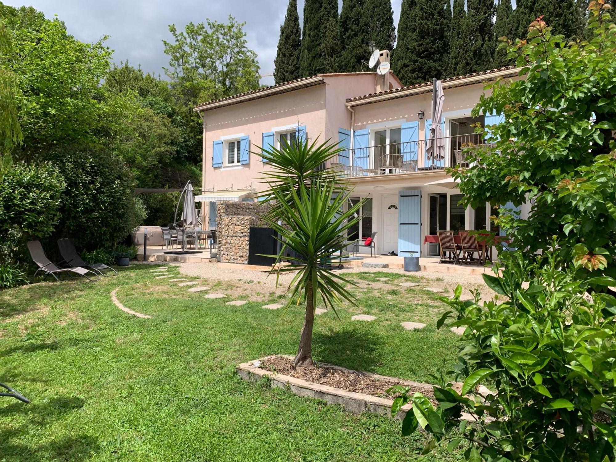Luva D'Azur, Rez De Villa Le Riou - Le Vallon Le Bar-sur-Loup Екстер'єр фото